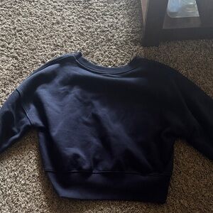 Wild Fable Dark Blue Crew Neck Sweater